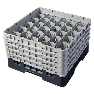 Casiers de lavage - 30 cases à verres - Haut max 25.7 cm - 50 x 50 x 30.8 cm - Lot de 2 - Cambro  au meilleur prix sur Restock C