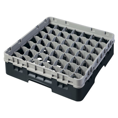 Casiers de lavage - Haut max 9.2 cm - 50 x 50 x 14.3 cm - Noir - Lot de 5 - Cambro  au meilleur prix sur Restock CHR