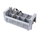 Casier à couvert - 8 compartiments sans anses - 45.7 x 19.7 x 18.4 cm - Lot de 6 - Cambro  au meilleur prix sur Restock CHR