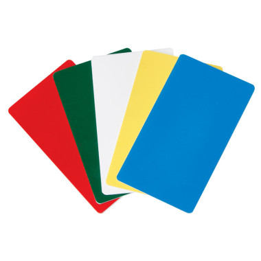Jeu de 5 étiquettes doeidentification - 5 x 9 cm - Couleurs assorties - Cambro  au meilleur prix sur Restock CHR
