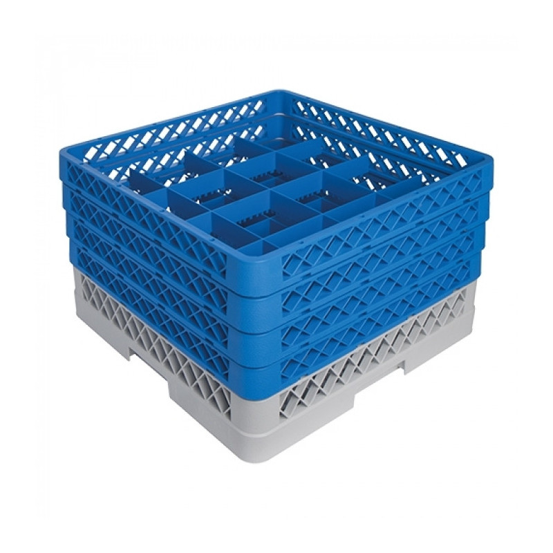 Casier à verres 112 x 500mm 16 compartiments - Caterracks  au meilleur prix sur Restock CHR