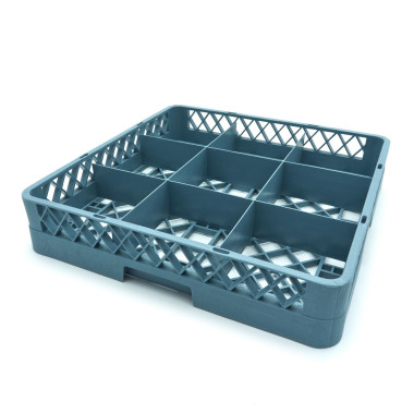 Panier en verre pour lave-vaisselle - 50 x 50 cm - 9 compartiments - Maxima  au meilleur prix sur Restock CHR