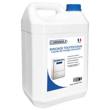 Liquide de rinçage lave-vaisselle - Lot de 4 - 5L - Brillance et protection - Casselin  au meilleur prix sur Restock CHR