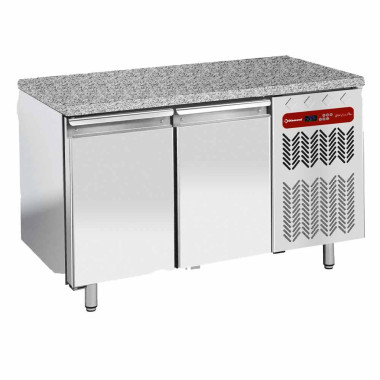 Table réfrigérée négative 2 portes top en granit - Diamond  au meilleur prix sur Restock CHR