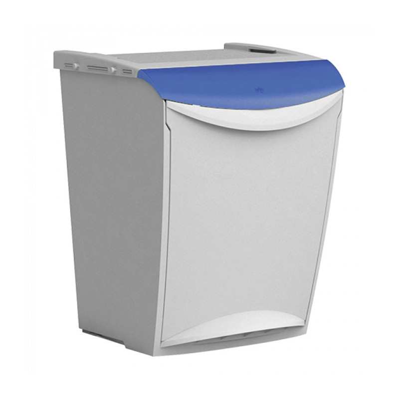 Poubelle bleu contenance 25 L - Denox  au meilleur prix sur Restock CHR