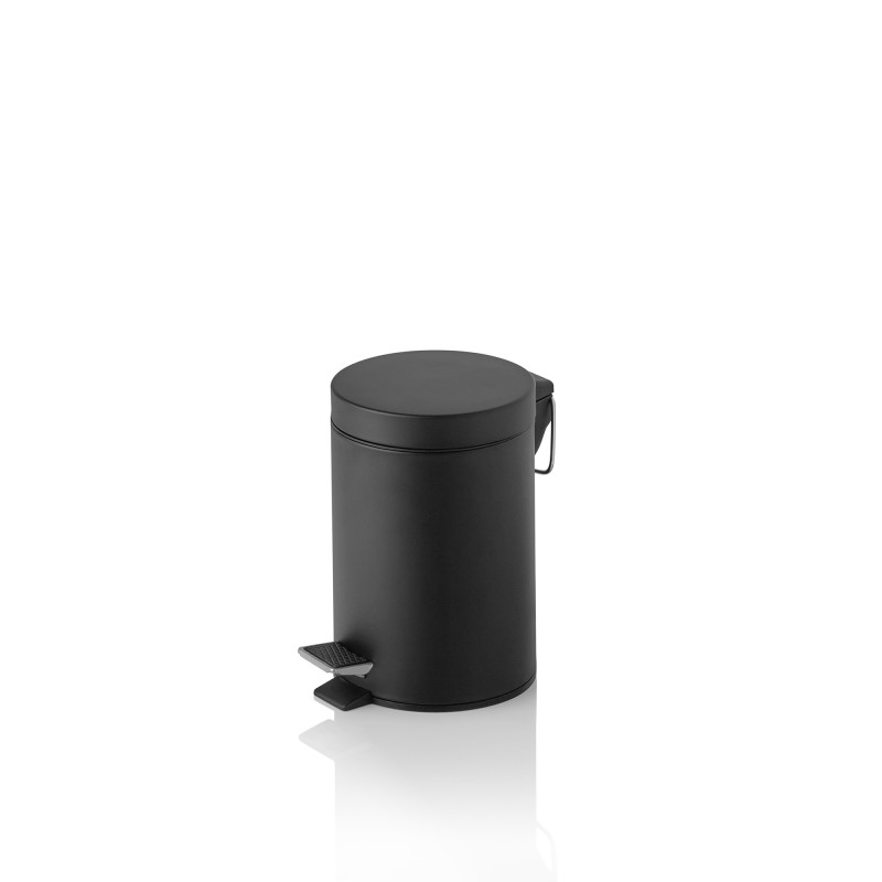 Métal, plastic powder coated Poubelle à pédale avec bac plastique 17 cm 3 ltr époxy métal polyester professionnel - Was Germany 