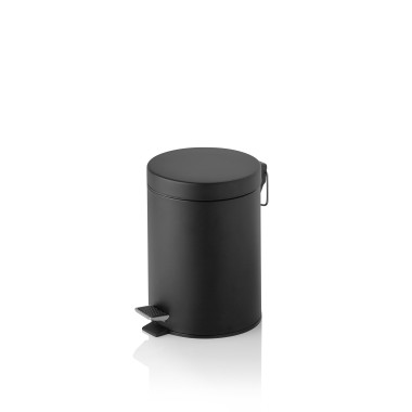 Métal, plastic powder coated Poubelle à pédale avec bac plastique 20,5 cm 5 ltr époxy métal polyester - Was Germany  au meilleur