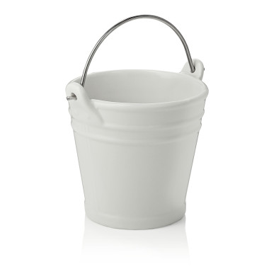 Porcelaine, Acier inoxydable Poubelle de table 450 ml 10,5 cm porcelaine inox professionnel - Was Germany  au meilleur prix sur 