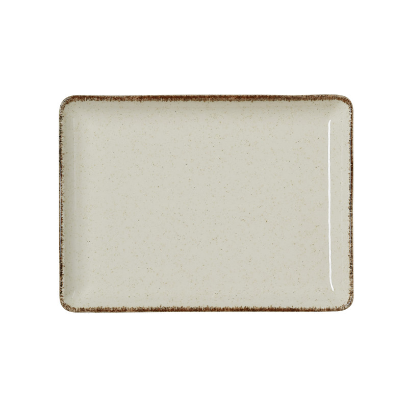 Plat rectangulaire 23 x 17 cm (x6) SMILLA SAND professionnel - Was Germany  au meilleur prix sur Restock CHR