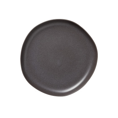 Assiette plate 28 cm stone grey ROCKZZERO (x6) ORGANIC STONE GREY professionnel - Was Germany  au meilleur prix sur Restock CHR