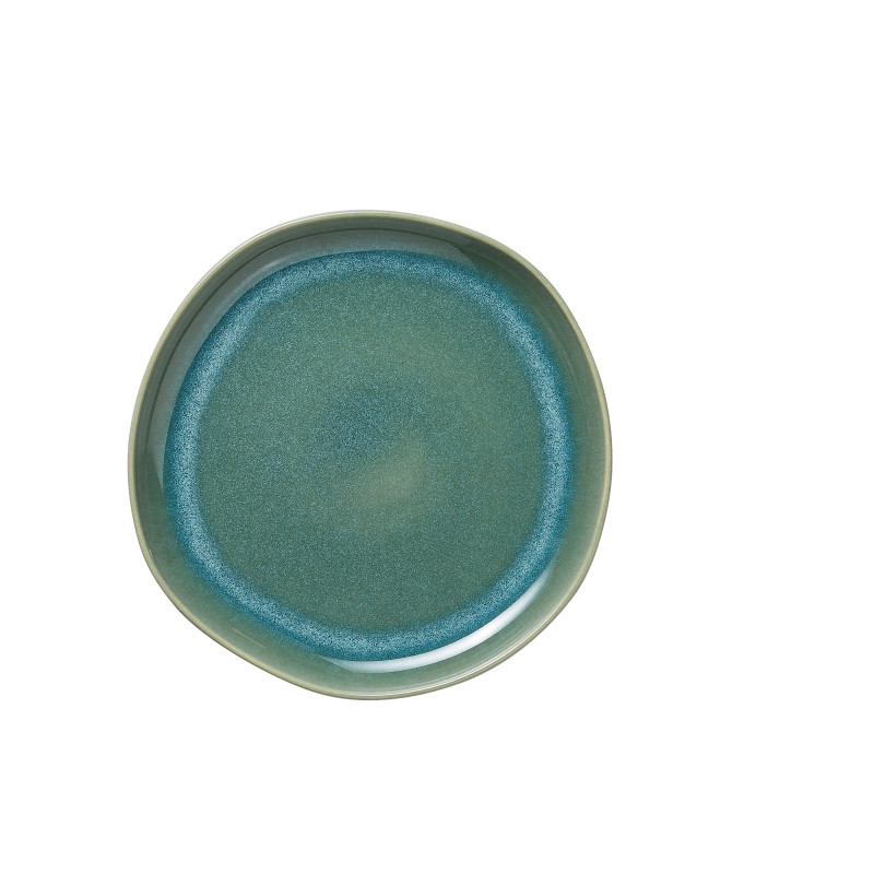 Assiette plate 22 cm myrtle green ROCKZZERO (x6) ORGANIC MYRTLE GREEN professionnel - Was Germany  au meilleur prix sur Restock 