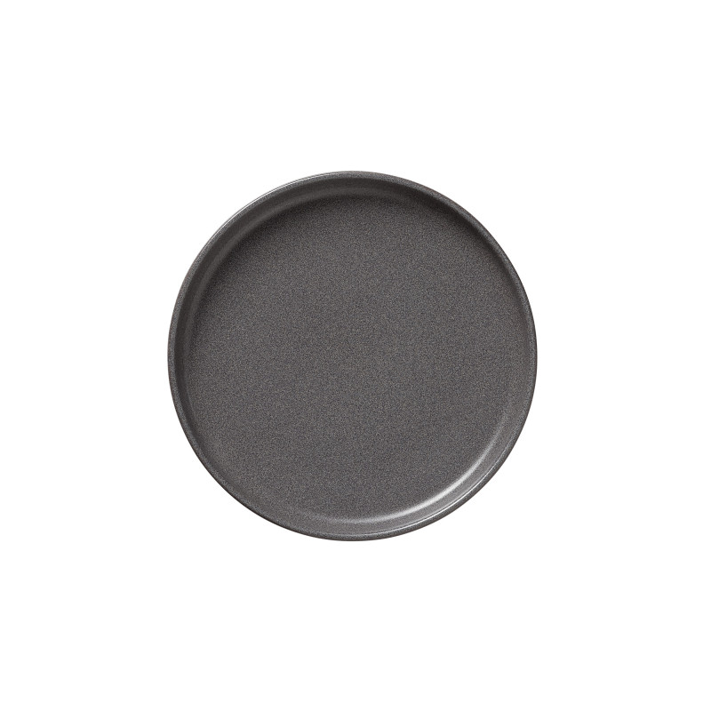 Assiette plate 22 cm stone grey ROCKZZERO (x6) ORGANIC STONE GREY professionnel - Was Germany  au meilleur prix sur Restock CHR