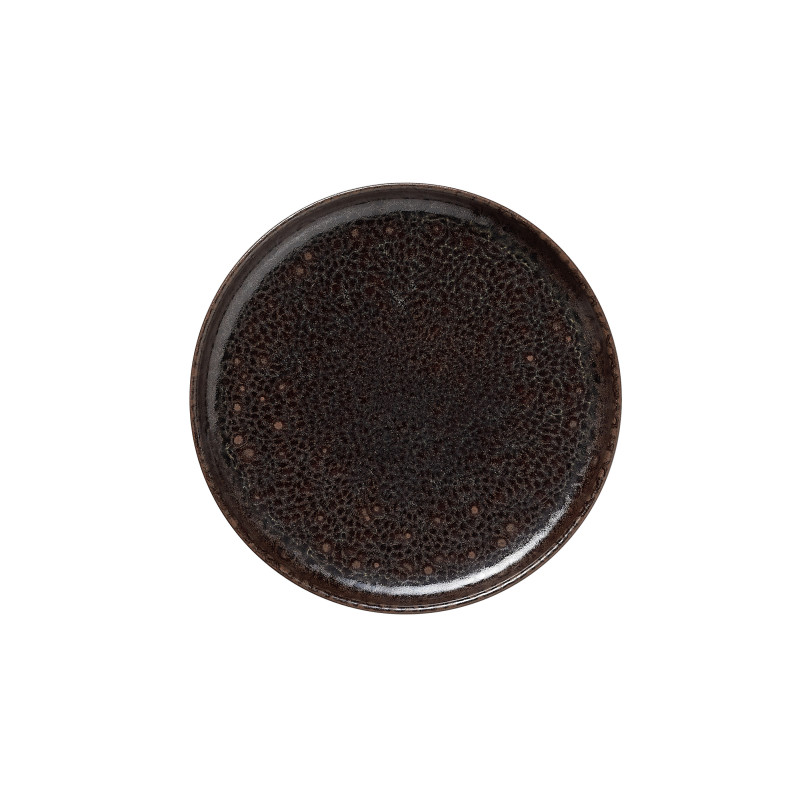 Assiette à dessert 17,5 cm metallic brown ROCKZZERO (x6) ONE METALLIC BROWN professionnel - Was Germany  au meilleur prix sur Re