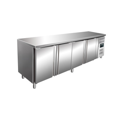 Table congélateur - 4 portes - 476L - Inox - Saro  au meilleur prix sur Restock CHR
