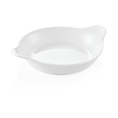 Porcelaine Plat à gratin ovale blanc 21 cm avec poignées (x4) professionnel - Was Germany  au meilleur prix sur Restock CHR