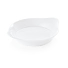 Porcelaine Plat à gratin ovale blanc 13 cm avec poignées (x6) professionnel - Was Germany  au meilleur prix sur Restock CHR