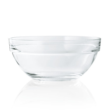 Verre, Verre trempé Bol 20 cm H 9,5 cm verre trempé (x3) professionnel - Was Germany  au meilleur prix sur Restock CHR