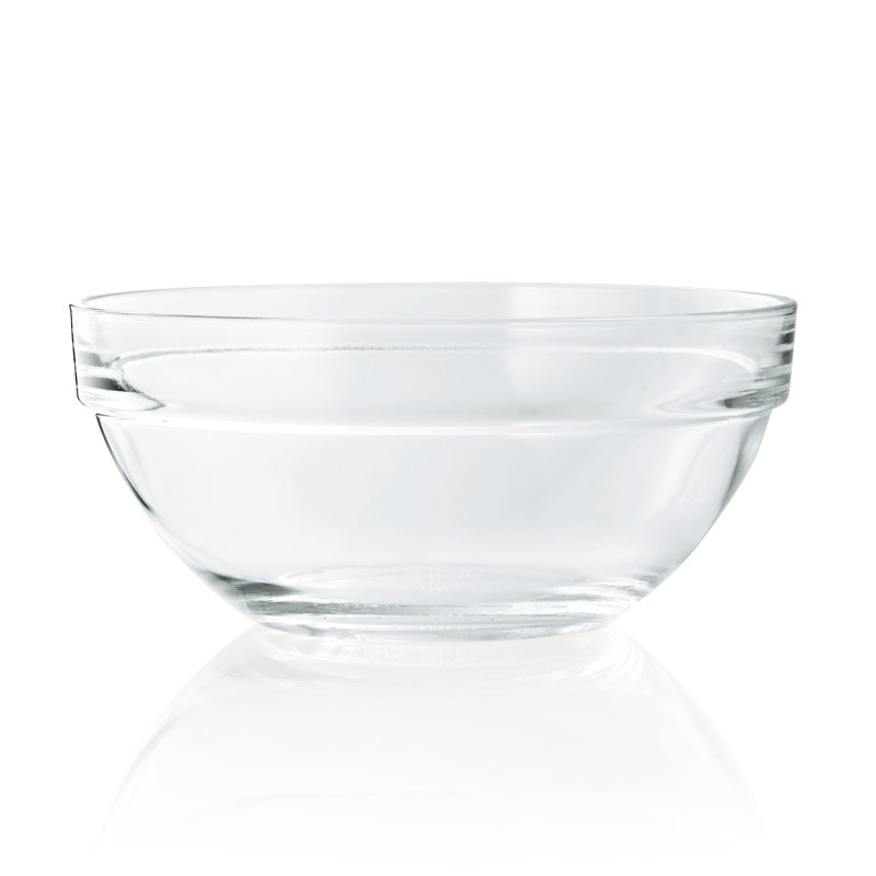 Verre, Verre trempé Bol 20 cm H 9,5 cm verre trempé (x3) professionnel - Was Germany  au meilleur prix sur Restock CHR