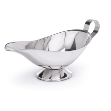 Acier inox chrome-nickel Saucière inox 200 ml 22 x 9,5 cm professionnel - Was Germany  au meilleur prix sur Restock CHR