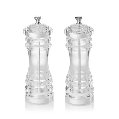 Moulin sel/poivre H 15 cm acrylique CLASSIC MILL ACRYL professionnel - Was Germany  au meilleur prix sur Restock CHR