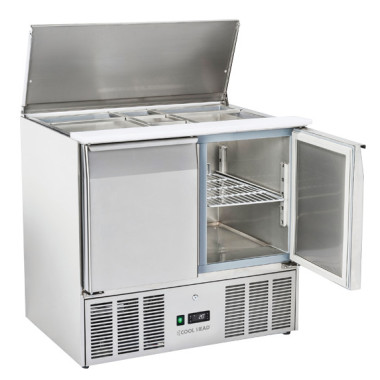 Saladette réfrigérée - GN1/1 CR 90A - Cool Head  au meilleur prix sur Restock CHR