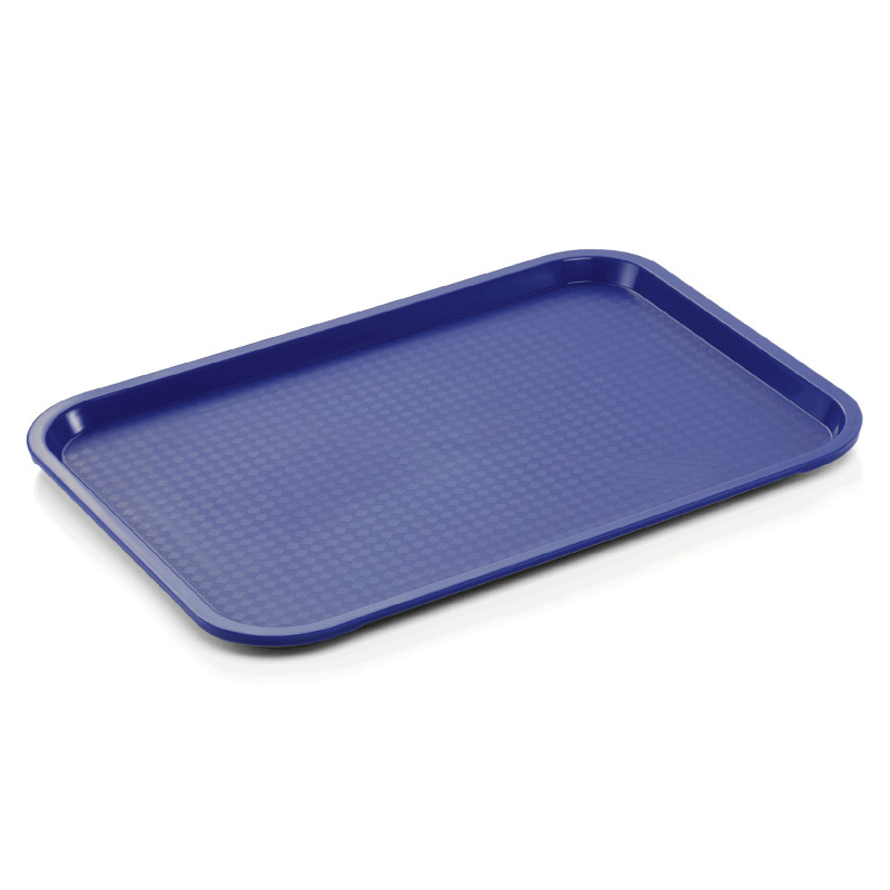 Plateau de restauration rapide 41,5 x 31 x 2 cm bleu polypropylène FAST FOOD TRAYS professionnel - Was Germany  au meilleur prix