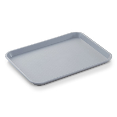 Plateau de restauration rapide GN 1/2 32,5 x 26,5 x 2 cm gris clair polypropylène FAST FOOD TRAYS professionnel - Was Germany  a