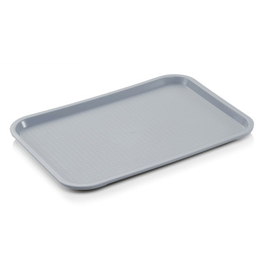 Plateau de restauration rapide 35 x 27 x 2 cm gris clair polypropylène FAST FOOD TRAYS professionnel - Was Germany  au meilleur 