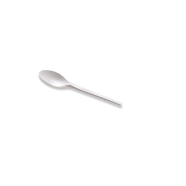 Cuillère jetable à dessert professionnelle 13 cm en PLA - 1000 pièces - Ecobioshopping  au meilleur prix sur Restock CHR