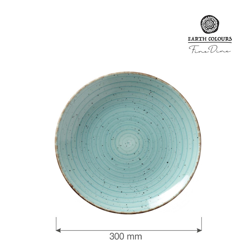 Assiette plate Turkus - 300 mm - Finedine  au meilleur prix sur Restock CHR