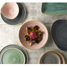 Assiette plate Stonecast Rose Pétale - 288mm - Finedine  au meilleur prix sur Restock CHR