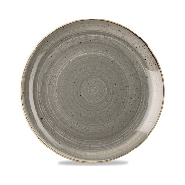 Assiette plate Stonecast Grey - 324 mm - Finedine  au meilleur prix sur Restock CHR