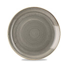 Assiette plate Stonecast Grey - 217 mm - Finedine  au meilleur prix sur Restock CHR