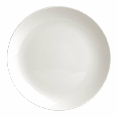 Assiette plate sans bord Dove - 240 mm - Finedine  au meilleur prix sur Restock CHR