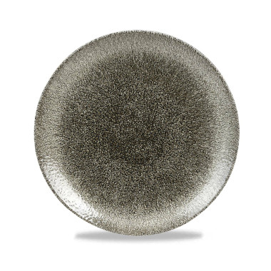 Assiette Plate Raku Quartz Noir Evolve 6.5" / 165 mm - Finedine  au meilleur prix sur Restock CHR