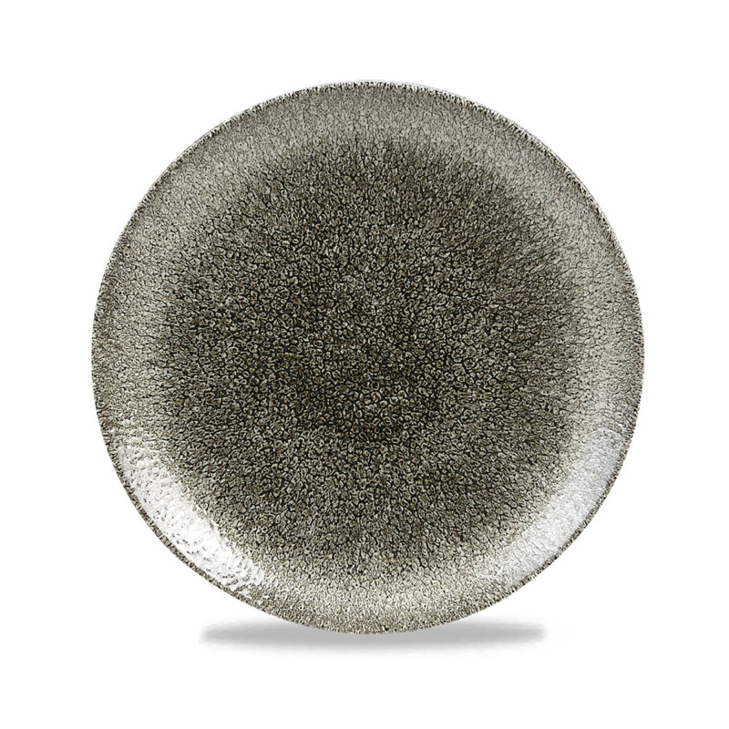 Assiette Plate Raku Quartz Noir Evolve 6.5" / 165 mm - Finedine  au meilleur prix sur Restock CHR