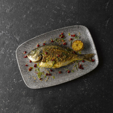 Assiette Plate Raku Quartz Noir Evolve 6.5" / 165 mm - Finedine  au meilleur prix sur Restock CHR