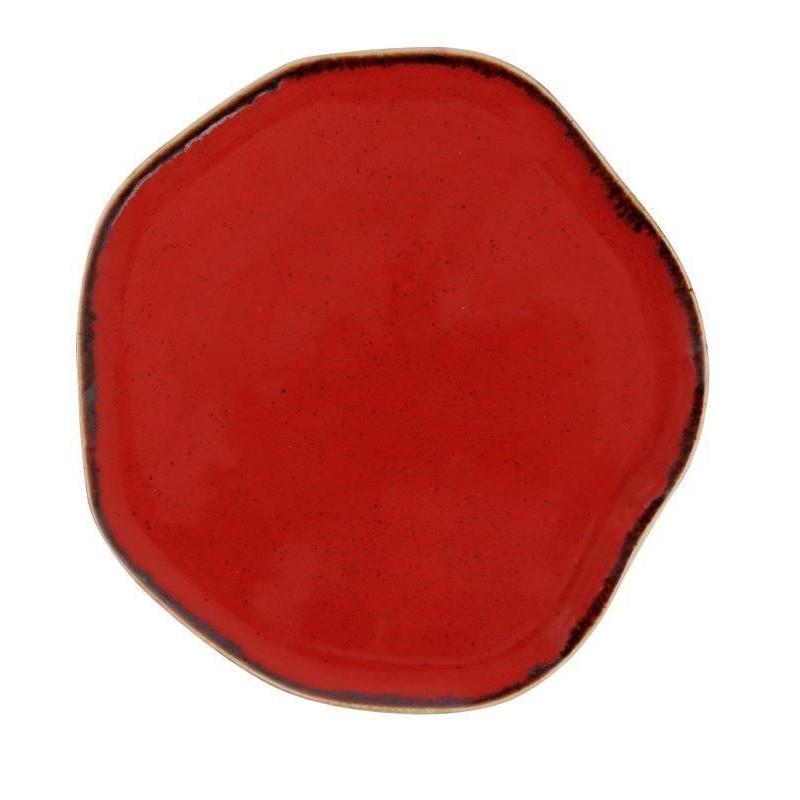 Assiette plate Pure Seasons Magma - 270 mm - Finedine  au meilleur prix sur Restock CHR