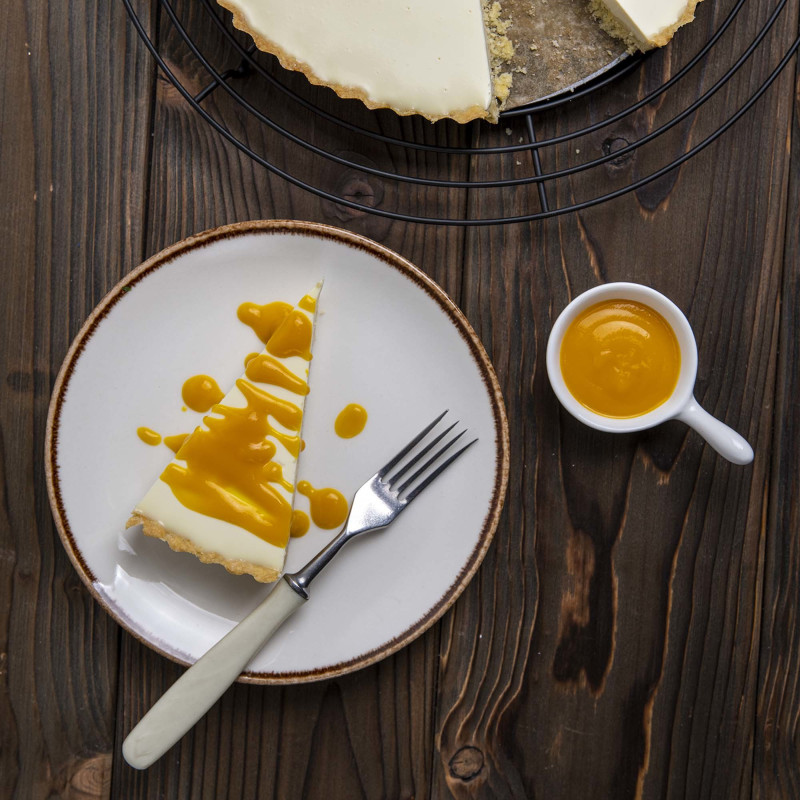 Assiette plate en porcelaine blanche - 260 mm - Finedine  au meilleur prix sur Restock CHR