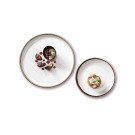 Assiette plate en porcelaine blanche - 260 mm - Finedine  au meilleur prix sur Restock CHR
