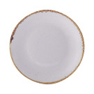 Assiette plate en céramique ash - 300 mm - Finedine  au meilleur prix sur Restock CHR