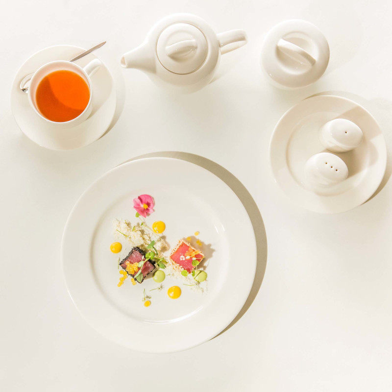 Assiette plate Crema - 270 mm - Lot de 6 - Finedine  au meilleur prix sur Restock CHR