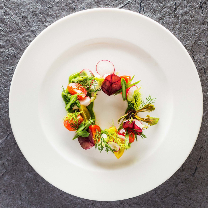 Assiette plate Crema - 270 mm - Lot de 6 - Finedine  au meilleur prix sur Restock CHR