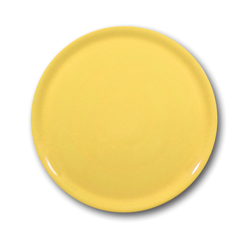 Plaque à pizza spéciale - jaune - 330 mm - Finedine  au meilleur prix sur Restock CHR