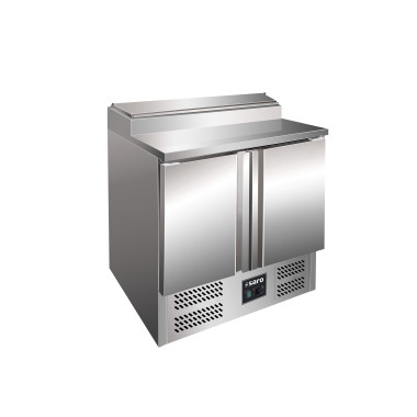 Table préparation - 2 portes - GN1/6 - Professionnel - Saro  au meilleur prix sur Restock CHR