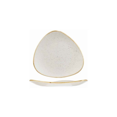Assiette Lotus Barley White Stonecast 192 mm - Finedine  au meilleur prix sur Restock CHR