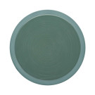 Assiette ronde en argile verte Bahia 260 mm - Finedine  au meilleur prix sur Restock CHR