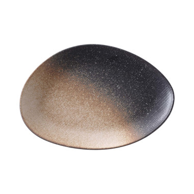 Assiette organique en forme de Lune - 330 mm - Finedine  au meilleur prix sur Restock CHR