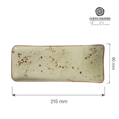Plat de service pour olives 90mm - 215x90mm - Finedine  au meilleur prix sur Restock CHR