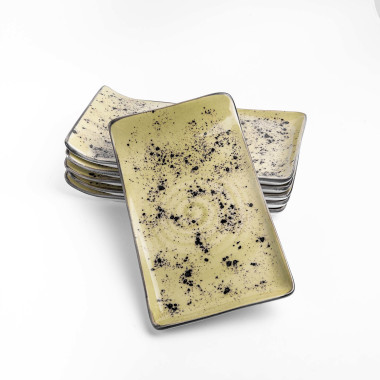 Plat de service pour olives 90mm - 215x90mm - Finedine  au meilleur prix sur Restock CHR